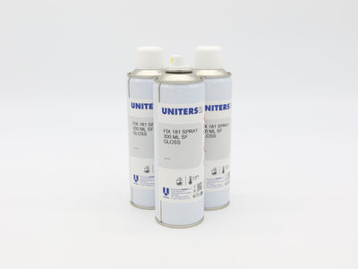 UNITERS FIX 181 Spray Gloss – Fixační sprej na kůži 300 ml