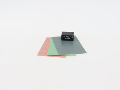 Kovax Toleblock S – ruční brusný blok 32 × 26 mm + Tolecut K-1500 / K-2000 / K-3000