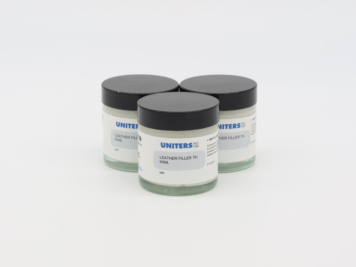 UNITERS Leather Filler TH – pružný opravný tmel na koženku a kůži, 60 ml