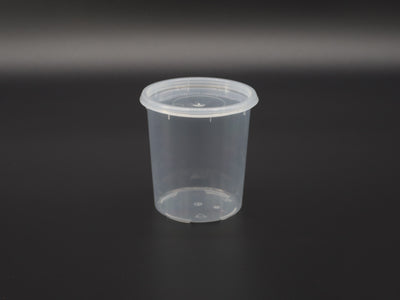 Míchací kelímek na barvu 400 ml s víčkem