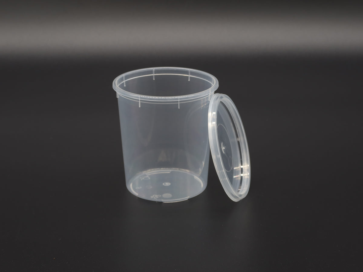 Míchací kelímek na barvu 400 ml s víčkem