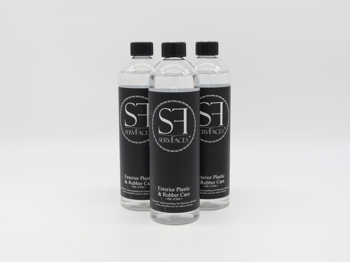servFaces Exterior Plastic & Rubber Care – péče o plasty a gumu (vysoký lesk) - 1 L