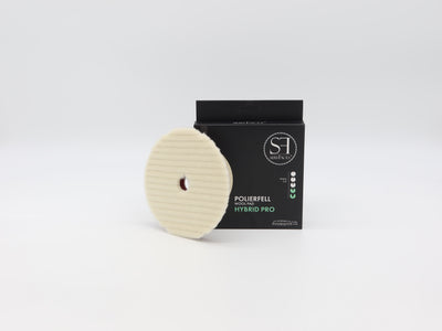 servFaces Wool Pad HYBRID PRO – vysoce abrazivní vlněný kotouč - 130 mm